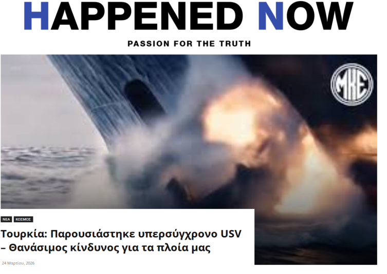 Türkiye'nin yeni insansız deniz aracı PİRANA Yunanistan basınında